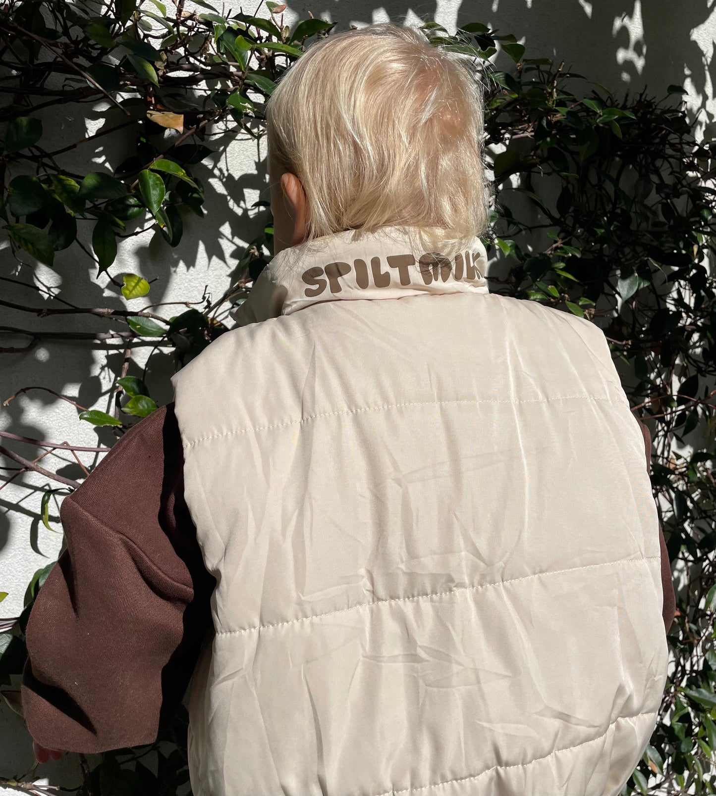 SM PUFFER VEST - CREAM